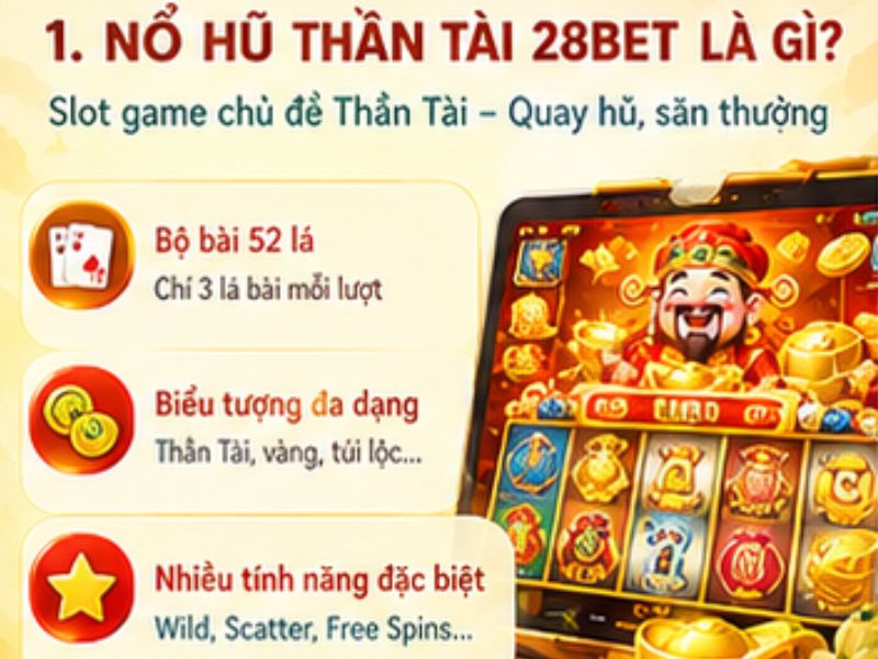 Nổ Hũ Thần Tài 28BET là gì?